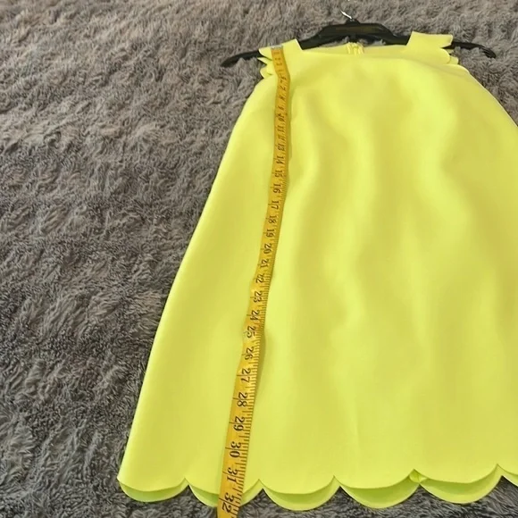 J.Crew yellow greenish dress - Picture 8 of 10